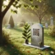 QR Code Gravestone