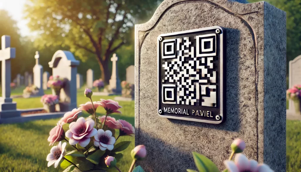 grave QR code