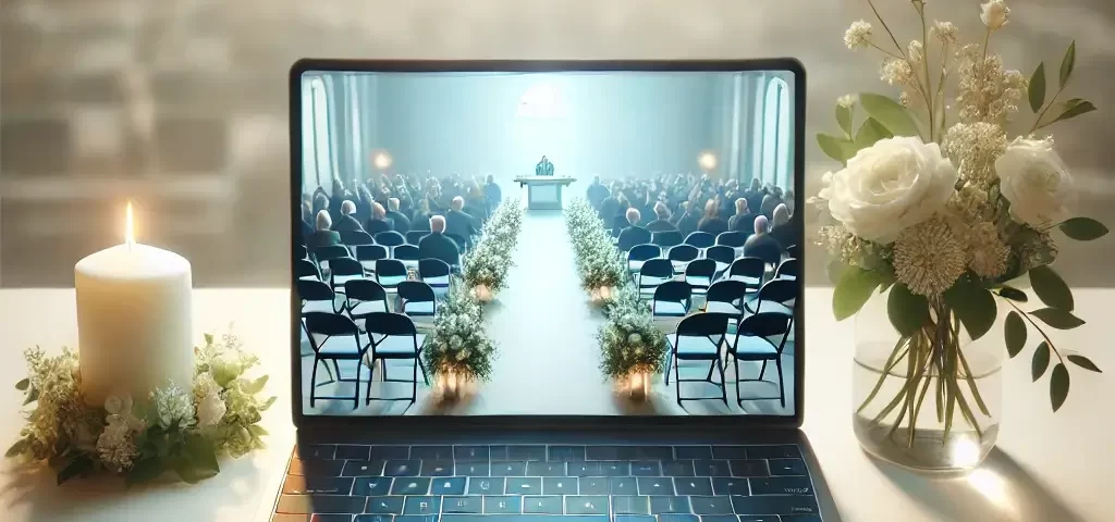 remote funeral attendance